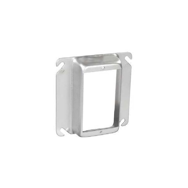 Southwire Device Ring, 1 Gang, Stainless Steel, Square Box Type 52C62-SS - main